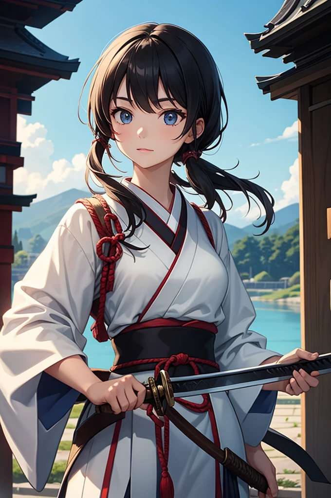 1girl, Japanese Swordsman
