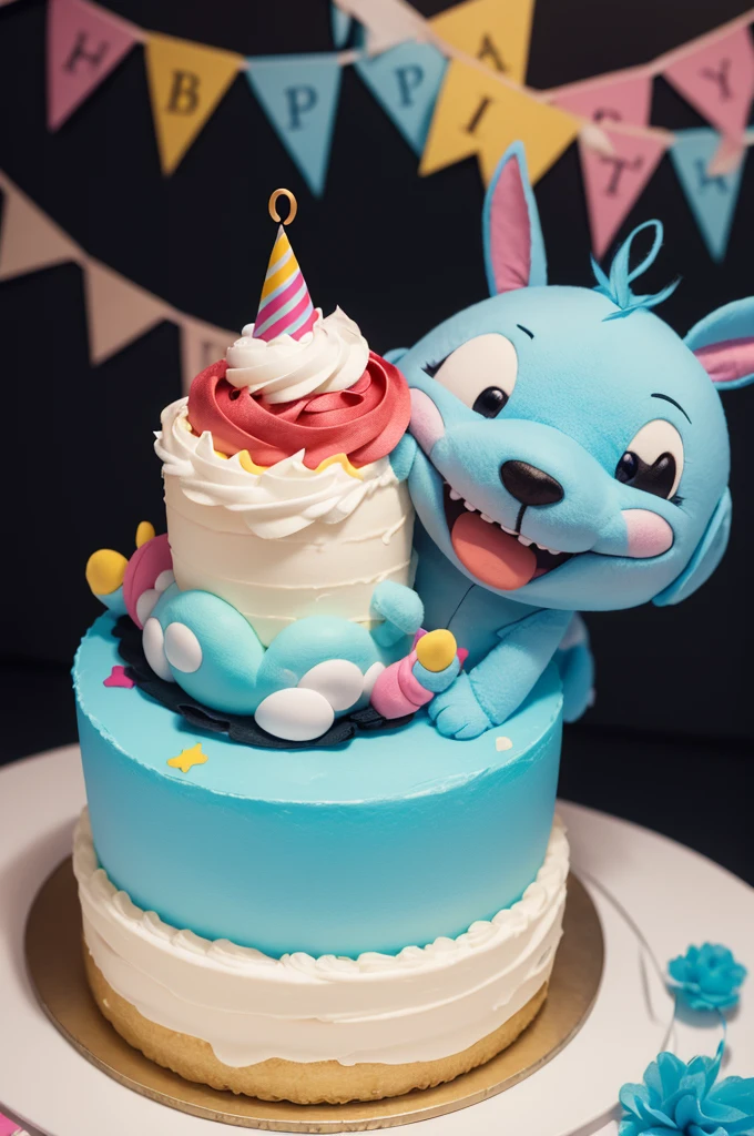 Create birthday stitch character