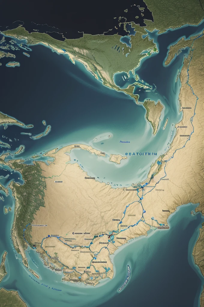 Make a geographic map of the Enlightenment and focus on Enlightenment centers 