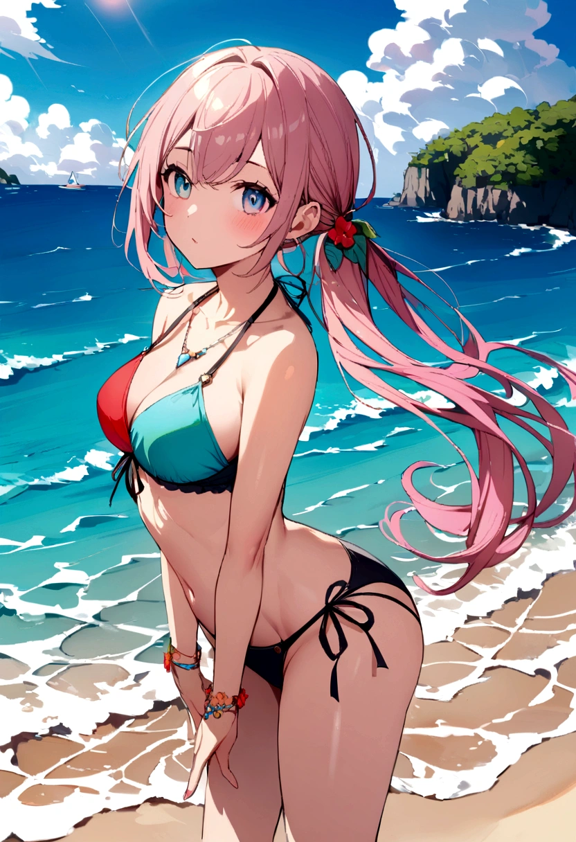 God、woman、island、Ocean、summer