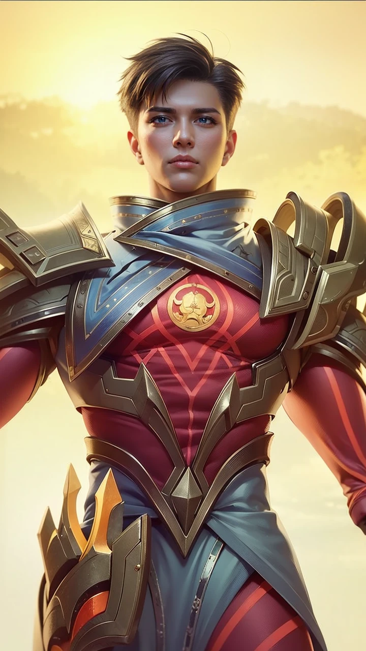 masculine male, masterpiece, ((perfect eyes)) best quality, (semirealism:1.9), beautiful lighting, (extremely detailed CG unity 4k fhd wallpaper), High Detail, Sharp focus, dramatic outdoors, 1 boy ,19 years old, black short hair, yellow eyes.