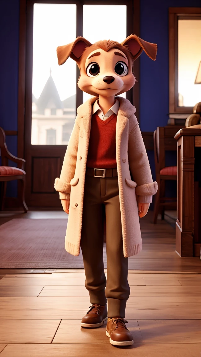 a dog