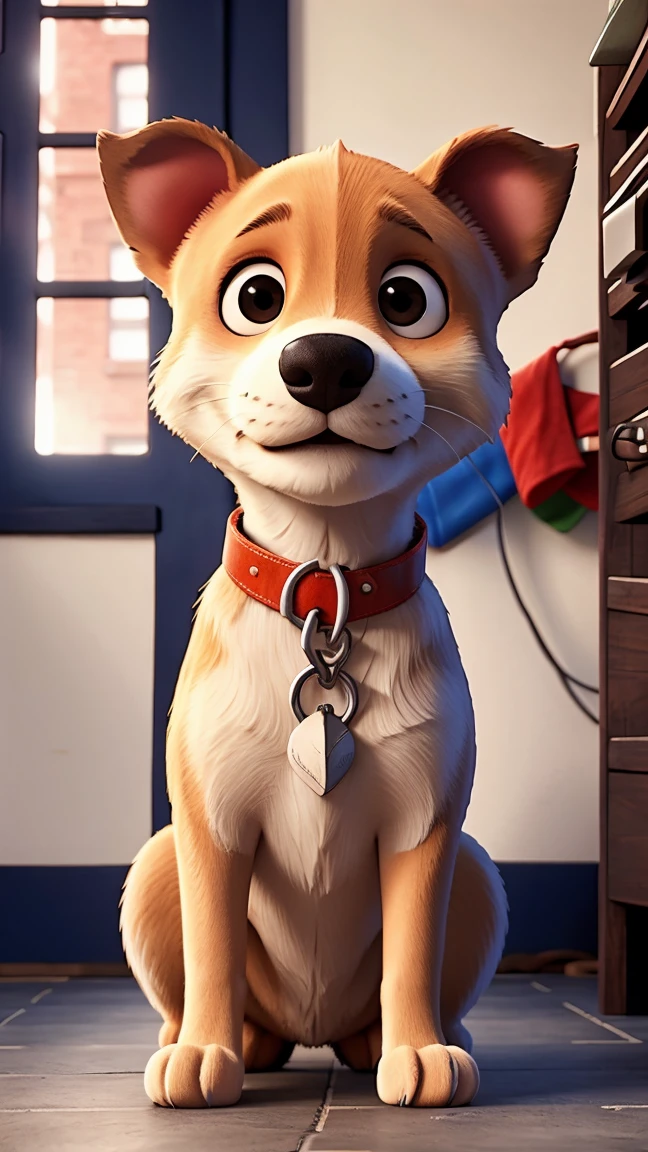 a dog