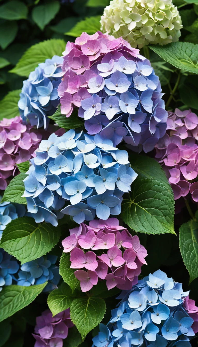 hydrangea,beautiful photography,masterpiece 