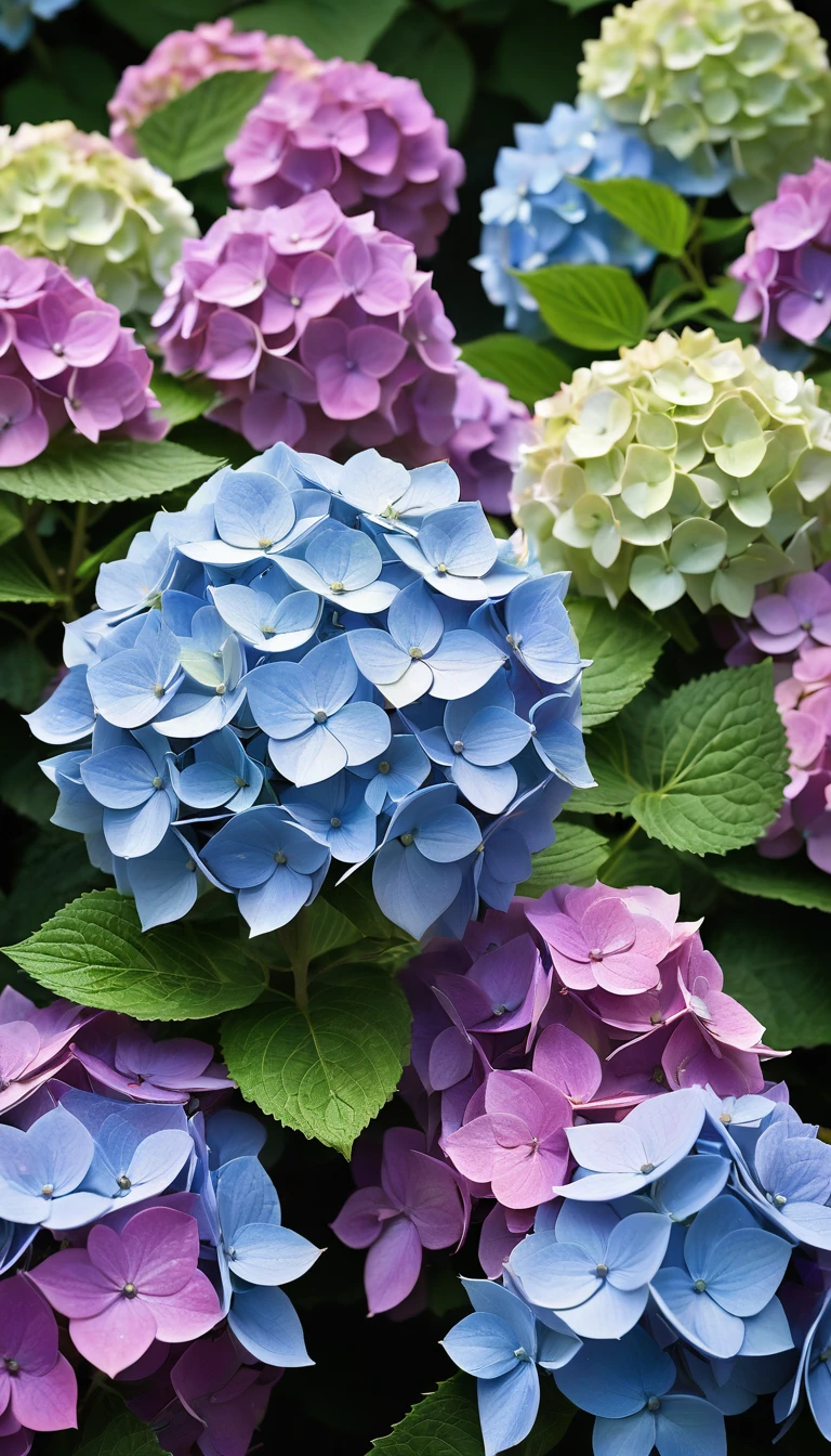 hydrangea,beautiful photography,masterpiece
