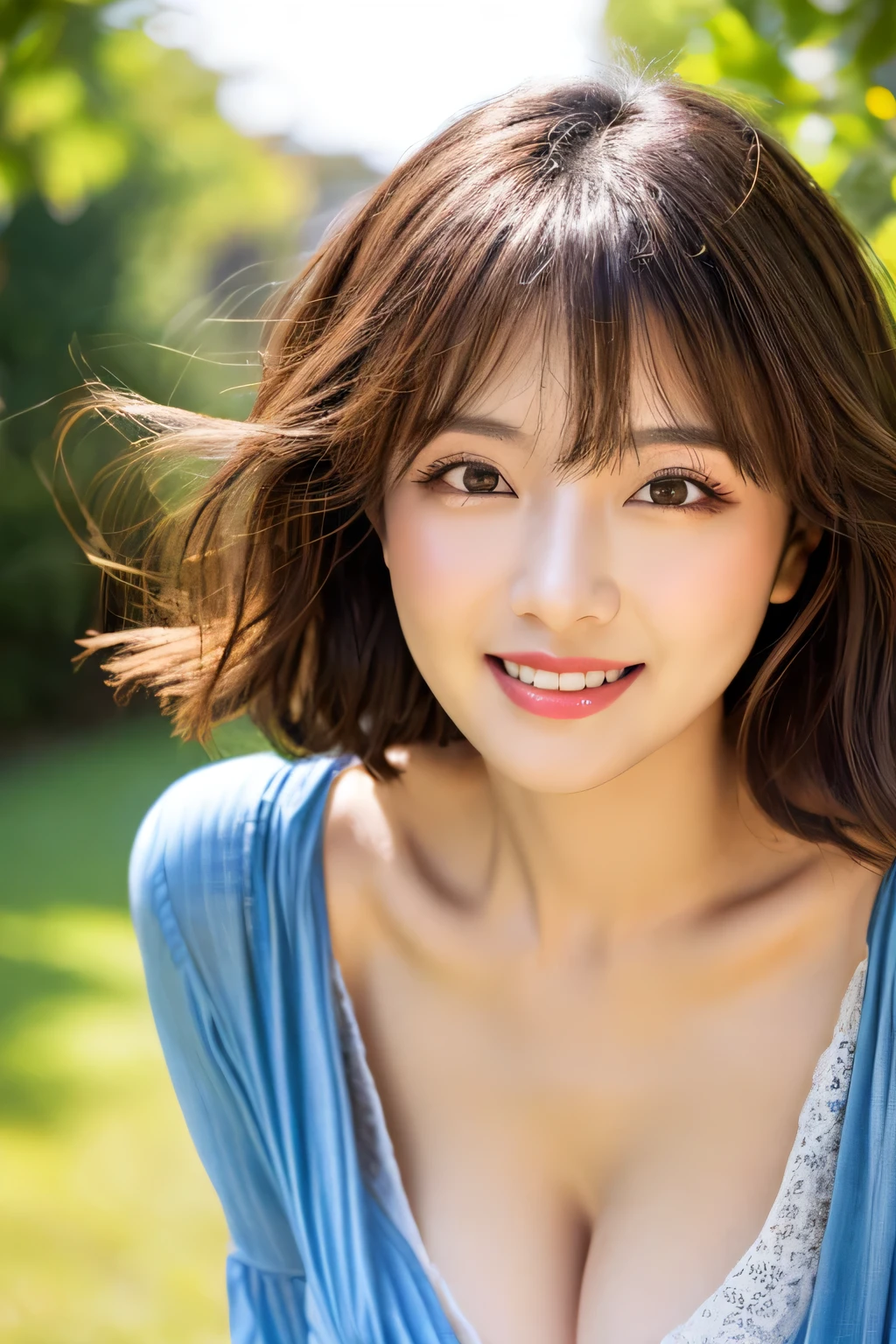 ((1 Ultimate beauty))、mature、Beautiful Face、Brown eyes、Detailed lips, Beautiful eyes in every detail, double eyelid, Long eyelashes、(Huge breasts), (curve), Lips parted, Beautiful teeth alignment, blush, Captivating Gaze、Captivating smile, (brunette hair up), (Sexy short silk dress with perfect fit), Futomomo, Sexy pose, Detailed background, background: (Celebrity Mansions)、Realistic background and accessories、((Cowboy Shot))、(Advanced Depth of Field)、((masterpiece))、((Highest quality))、reality、reality、High resolution、Very detailed、reality lighting, reality