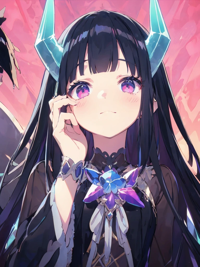 1 girl, Beautiful and detailed, Purple long hair, Pale red eyes, Princess Dress, Glowing Skin, solve, (Anime Style:1.6)High contrast girl, Sitting, Side Shot, (null:1.3), (masterpiece, Highest quality, perspective, Depth of written border:1.5), Flowers, Rocky Mountain, forest, Beautiful Face, Thighs, From below, 8K, Raw photo, Confused, Impressionism, (Tom Thomson, Claude Monet, Joaquin Sorolla, James Wilson Morris, John Fabian Carlson, Hugh Henry Breckenridge:0.8), HDR, Realistic, Film Grain, chromatic aberration, 高solve, Very detailed, finely, Dynamic Lighting, Dramatic lighting, Shadow, Sharp focus, Highly detailed eyes and face, Sharp pupils, Realistic student