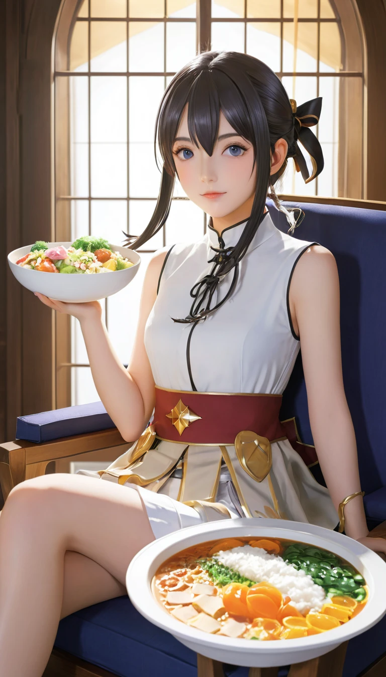 8K quality、High resolution、Realistic skin texture、High resolutionの瞳、、Blowjobする女、Brown long hair、、A simple green Chinese dress made from light fabric.、Dignified face、thin、Model Body Type、Realistic female genitalia、Deep and realistic penis swallowing、Blowjob、deep throat、Semen-covered body、put penis in mouth all the way to the base、Shooting from the side、Swallowing a lot of semen