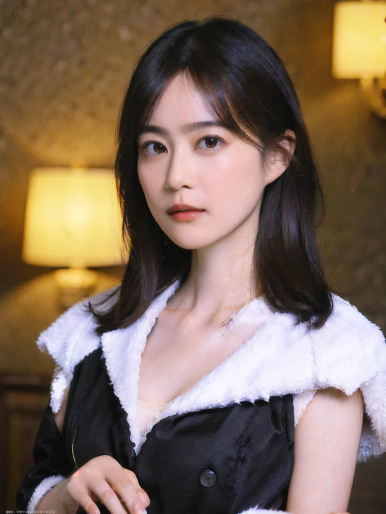 1girl, woman, masterpiece, best quality, highest quality, cinematic lighting, (volumetric lighting), extremely detailed CG unity 8k wallpaper, focused, 8k wallpaper, extremely detailed, ultra realistic, photorealistic, sharp focus, absurdres, (HDR:1.2), (high contrast), photograph, detailed and intricate, instagram, portrait, highly detailed, digital painting, artstation, concept art, smooth, sharp focus, illustration, cinematic lighting, (big breast:1.2), medium shoulder,