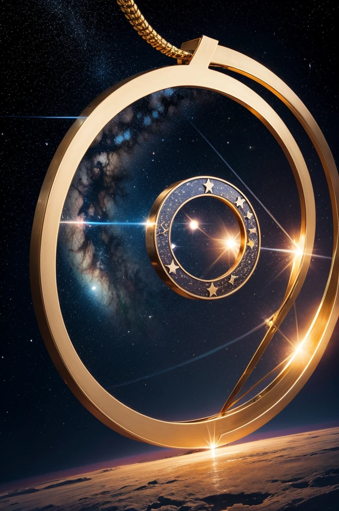 Astronomy Olympic medal art 