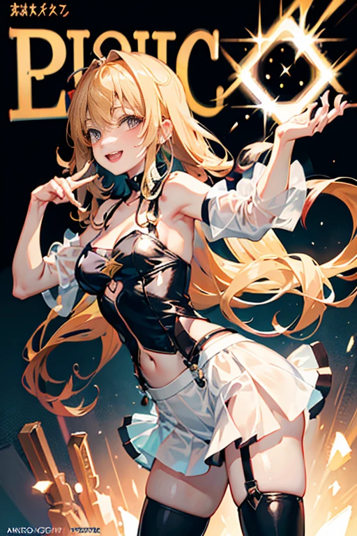 (masterpiece, best quality), best quality, (ultra-detailed), (3heads:1.5), 1girl, (yakumo ran:1.3), masterpiece, best quality, blue top, crop top, ((stomach)), midriff, ((groin)), blue skirt, normal ears, shackles, blonde hair, very long hair, wavy hair, sidelocks, yellow eyes, detailed eyes, parted lips, single horn, sweat, cute, toned belly, hand on own chest, eyelashes, (25 year old woman:1.3), (masterpiece:1.4), (best quality:1.4), (beautiful detailed extremely detailed CG, extremely delicate and beautiful, depth of field, (finely detailed face), (perfect details:1.1), (mature female:1.3), wide pelvis, slender, large veiny breast, 8k resolution, high quality, high definition, extremely detailed, masterpiece, best quality, blonde hair, long hair, alluring presence, braid, short skirt, close up, big tits, young, bob cut, fox ears, fox girl, fox tail, multiple tails, frilled hat, hat,