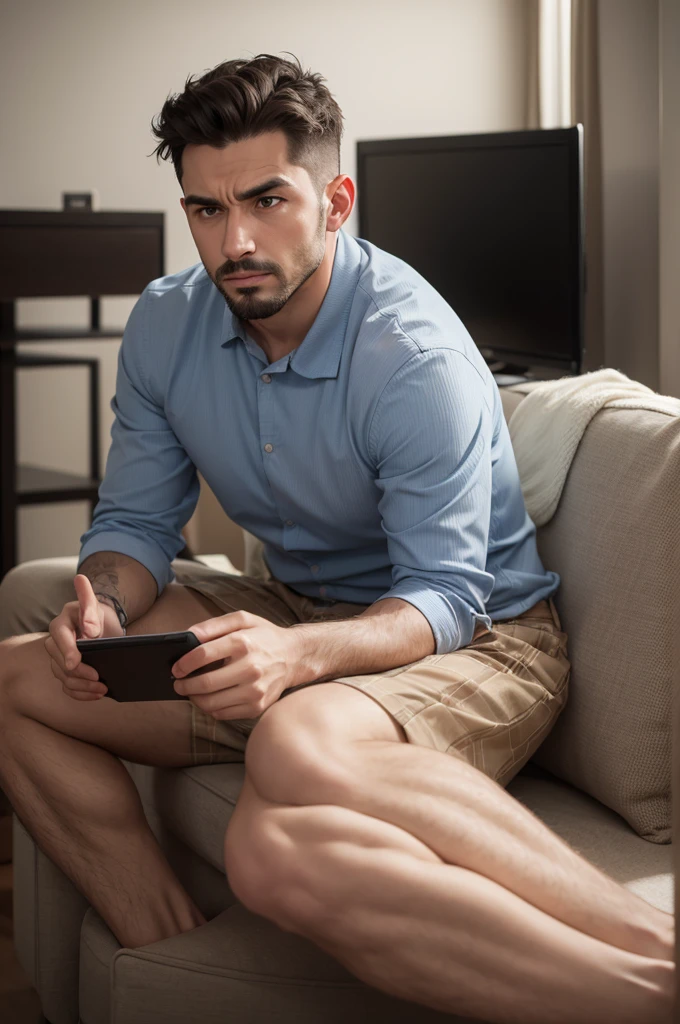 Man watching porn 