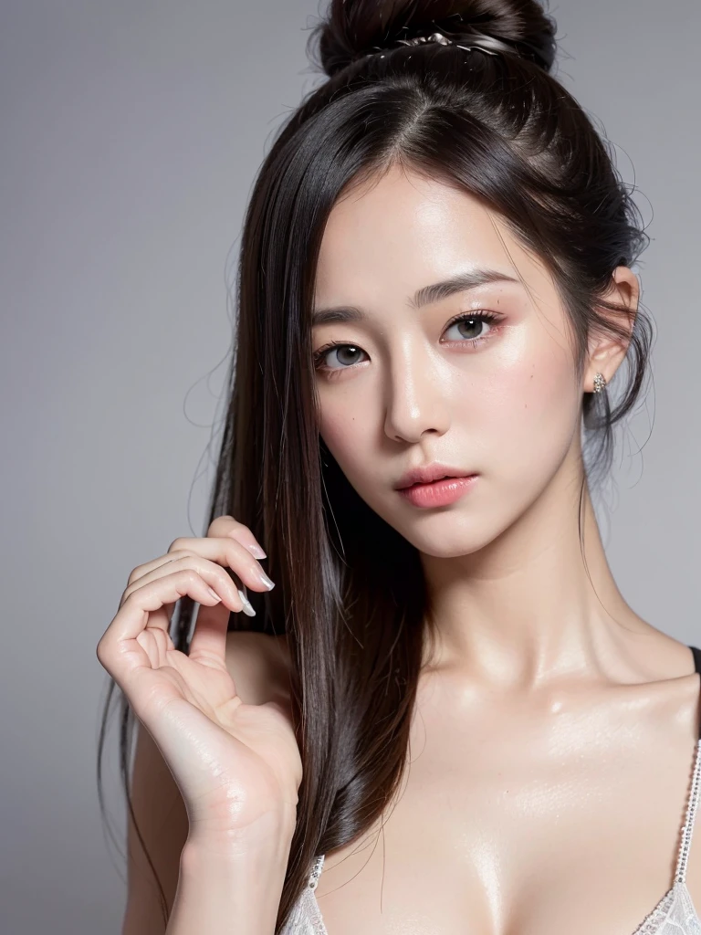 (Masterpiece:1.3), (8k, photorealistic, Raw photography, Superior image quality: 1.5), Girls from Japan、(Random Hairstyles:1.2)、Mom's Scots:1.2、Super Detail Face、eye for detail、double eyelid、Gather your chest、sharp focus:1.2、Pretty Woman:1.4、brown light hair、highest qualityr、Masterpiece、超A high resolution、(photorealistic:1.4)、Highly detailed and professional lighting smile、Loose and light knitwear、shoulder out、slender、severe facial expression、long-haired、Average breast position, with a sensuous look, make it sexy, sexy outfit, daring