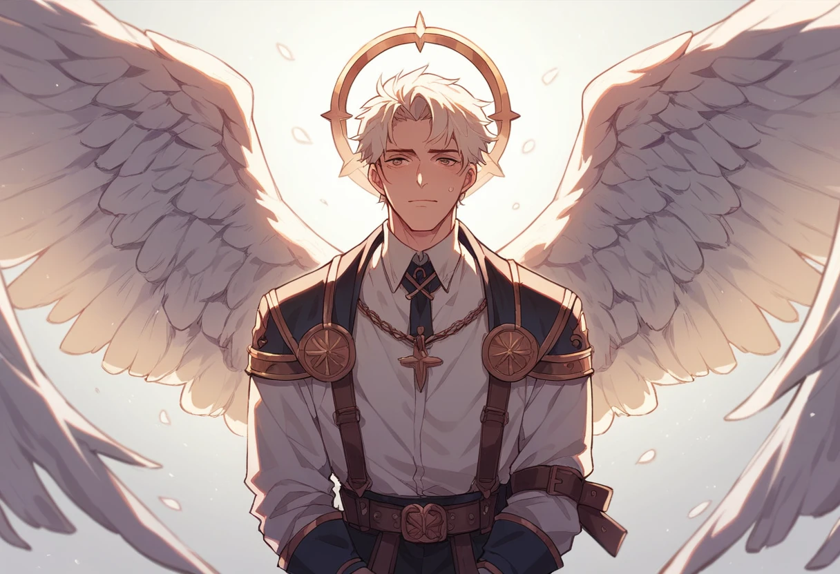 He begged with him.,angel,angel之翼,wing,angel光环,wing