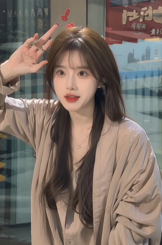 Korean woman wearing nothing