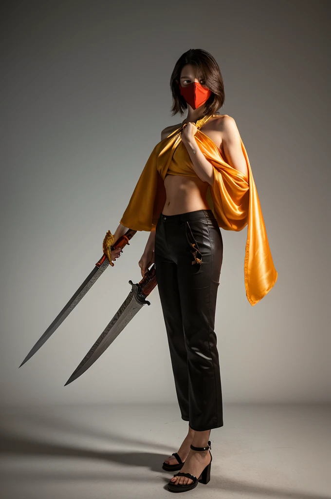 On your stomach,d4d64,Silk belly pocket, , Python cloak.620579,(16K)3 d model,Caramel Macchiato, missiles, The sword, halter, holdingweapon, 32k, Linen cloak, Top quality, Masterpiece:Faust,,1 , long whitr hair, clouds, On your stomach, (tmasterpiece,k hd,hyper HD,16K),clutching a sword, buliding, Reflectors, bloods, Eastern Asia, Weapon focus, Skysky, brunette color hair, knives, trouser, firey, banya, The clothes ar, bandagens, sword sheath, Masks, solo,best qualityer, hyper HD, (realisticlying:1.4),, A high resolution, the detail, RAW photogr, Sharp Re, Nikon D850 Film Stock Photo by Jefferies Lee 4 Kodak Portra 400 Camera F1.6 shots, Rich colors, ultra-realistic vivid textures, Dramatic lighting, Unreal Engine Art Station Trend, cinestir 800,On your stomach,