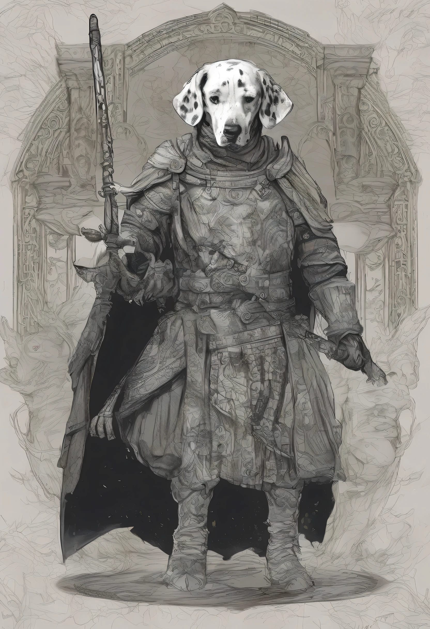 Dalmatian、 Lord of the Rings Game Design Fan Art, behance hd, Art Station, Deviant Art, 輝くオーラを放つGlobal Illumination、 Global Illumination、 HDR 、rendering、 (Unreal Engine 5)、pop surrealism
pop art
drawing