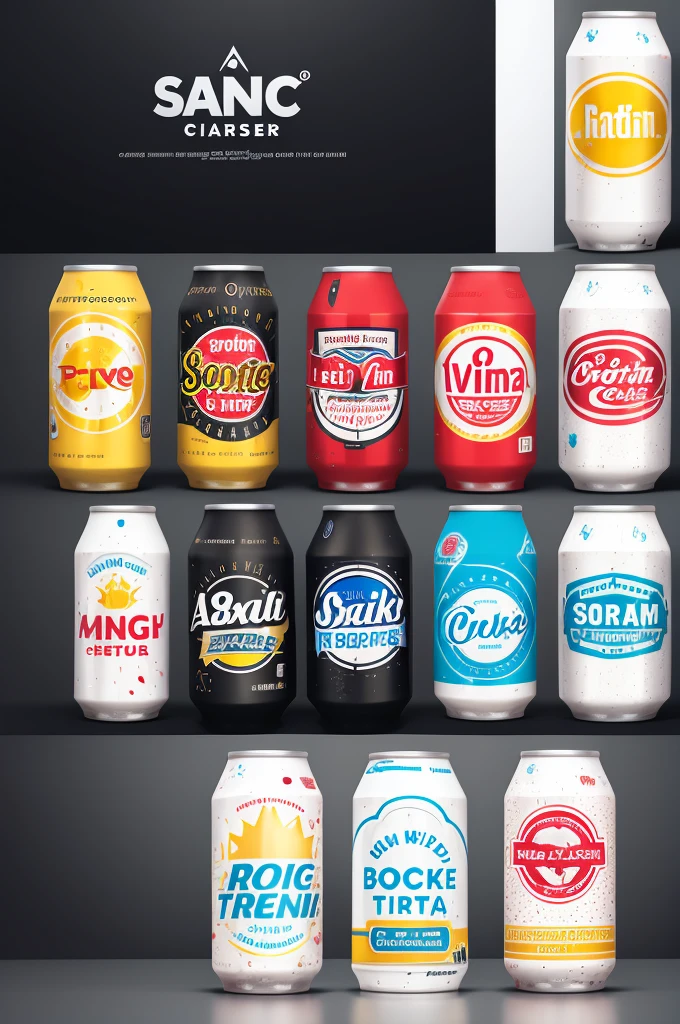 Make a logo for a soft drink company