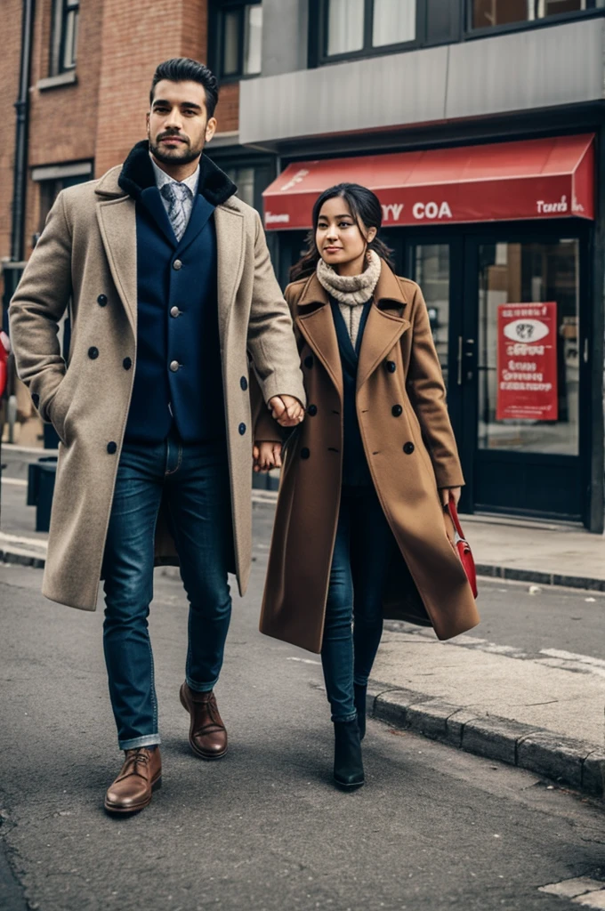 Solidarity coat collection campaign, with the motto "give away your coat, give solidarity"
