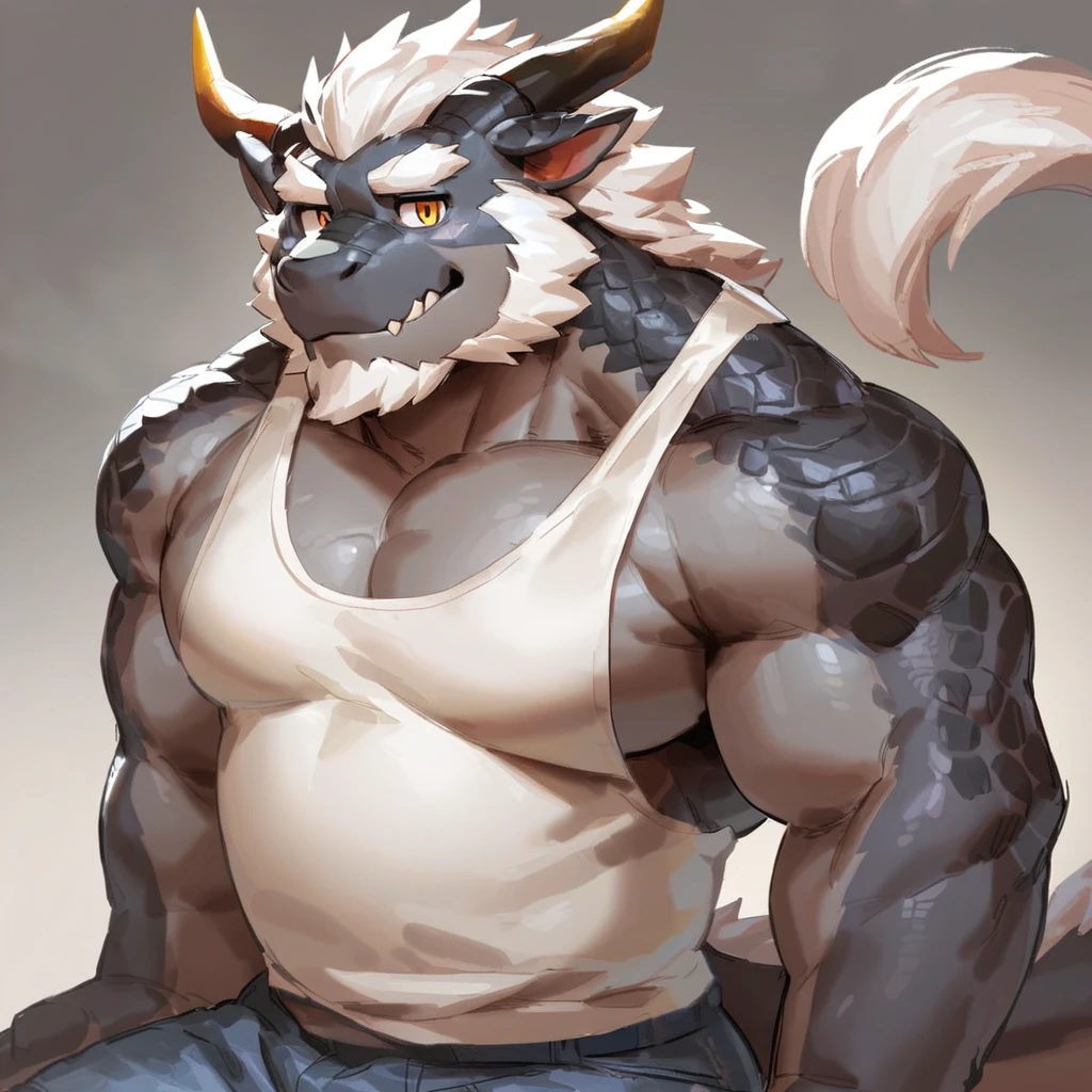 mercenary (grimoire of zero), anthro tiger. 4k, high resolution, best quality, posted on e621, solo, full height, anthro body, older male, masculine:1, male, very masculine, slim, ripped:1 muscles, (correct anatomy):1, (white background, no background:1.2), (bare torso:1.1), white fur, bare chest, (wearing shorts), paws, big:1 paws, thick paws, (detailed eyes:1.2), rough muzzle, sexy, (cel shaded:1.2), (sweat:1.5), visible breath, sweat:1, (watercolors:1.2), confident, proud, (vascular, veins:1.1), (full body):1, flustered, shy, flexing, muscular, lobo, the second, large pectorals, venous muscles, Huge muscles, flexing, wearing speedo, smilin(by takemoto arashi, by meesh, by Taran Fiddler)