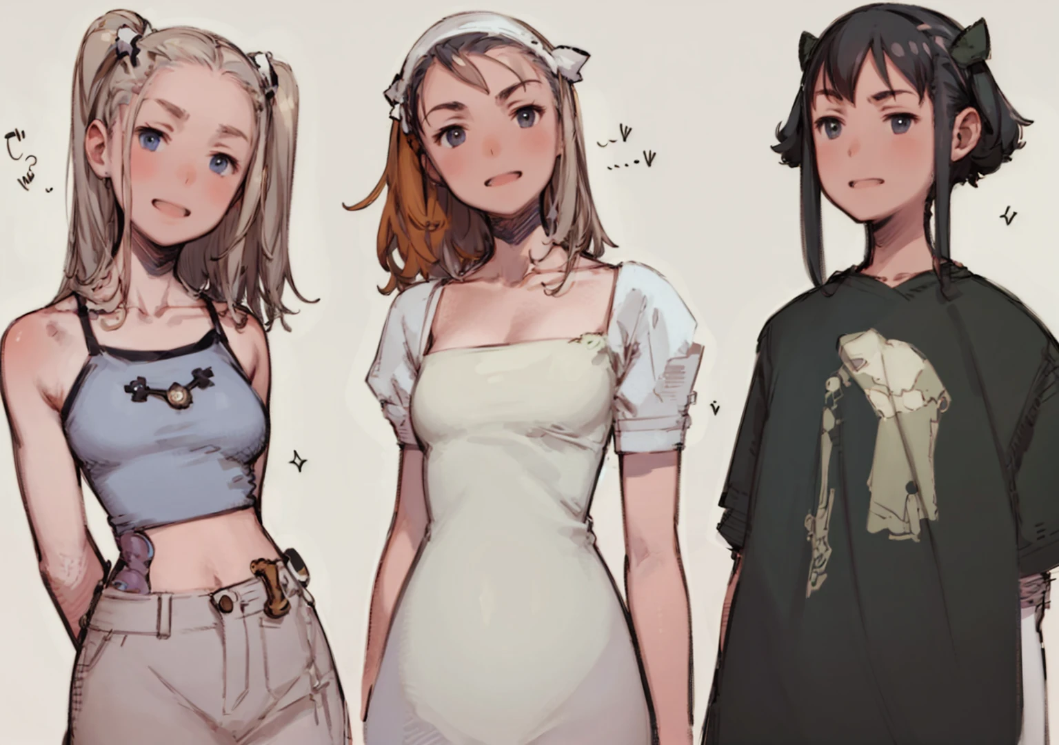 Girls, masterpiece