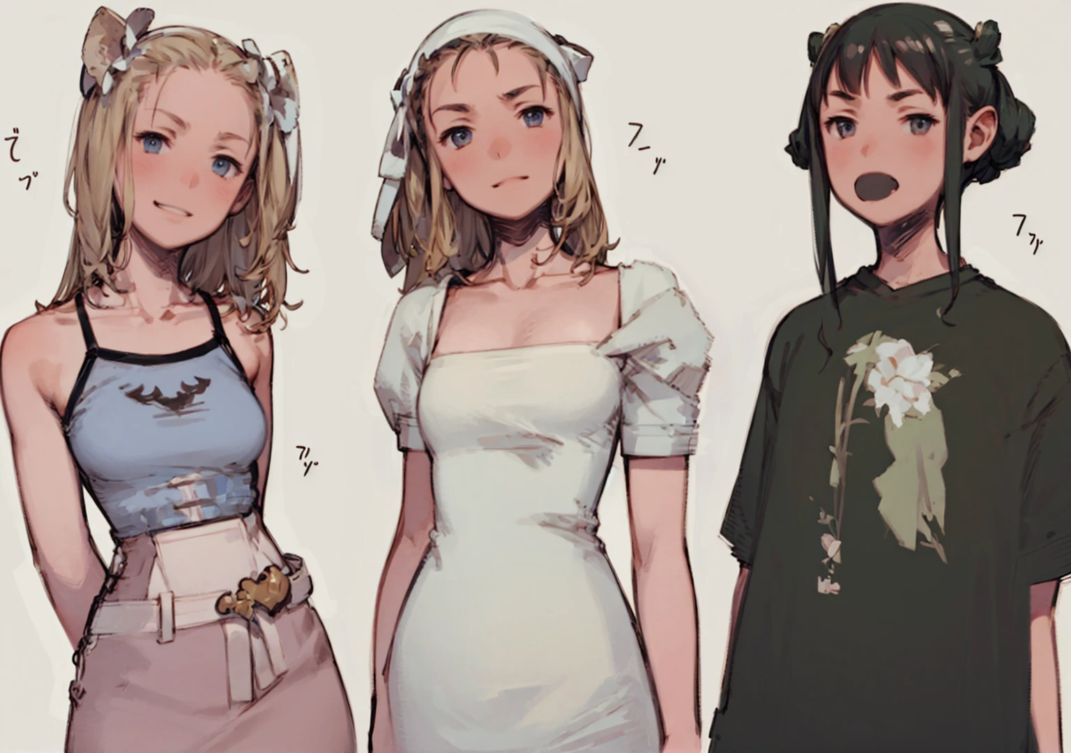 Girls, masterpiece