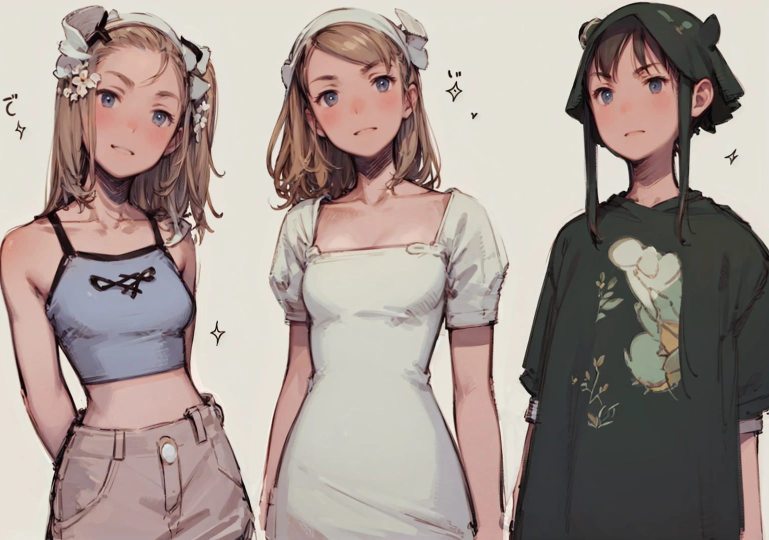 Girls, masterpiece