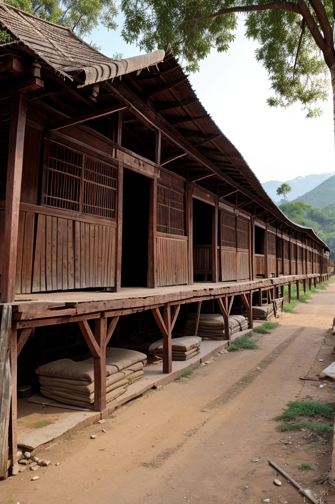An old indian village school