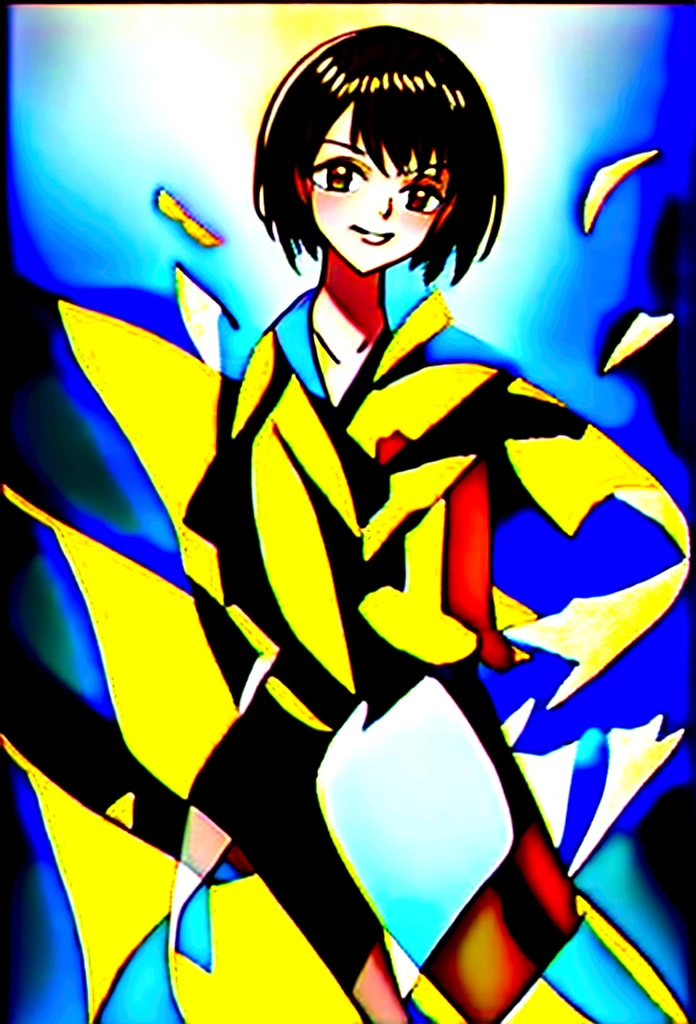 ## Prompt de Imagem de IA: Luffy de One Piece como Goku de Dragon Ball
**scenario:**
* A lush tropical island, com palmeiras altas, white sand and turquoise sea in the background.
* Luffy is standing on top of a giant rock, with fist raised in a pose of defiance.
**charachter:**
* Luffy, the protagonist of One Piece, with his characteristic 19 years of age.
* He is wearing Goku's full uniform from Dragon Ball Z:
* Orange gi with blue and white details, tied at the waist with a green belt.
* Blue boots with white details and red kanji symbol on the side.
* White wrist guards and gloves.
* Spiky black hair, with bangs falling over the forehead.
* In your face, a confident and adventurous smile.
**Action:**
* Luffy is holding Goku's straw hat in his left hand, with a thoughtful look.
* In the right hand, he holds a wooden staff similar to Goku's Nyoi-Bō Staff.
* A golden aura emanates from Luffy's body, indicating that he is using Haki.
**Additional Detail:**
* In the sky, white clouds form as if they were drawing Goku's face.
* Around Luffy, Seagulls fly in circles, watching the scene with curiosity.
* Luffy's expression shows determination and strength, pronto para enfrentar qualquer desafio.
**tom:**
* epic, thrilling, with a touch of humor.
* Luffy must transmit Goku's energy and bravery, combined with One Piece's cheerful and adventurous personality.
* The scene should be vibrant and colorful, capturing the beauty of the tropical island and the grandeur of the moment.
**objective:**
* Create an image that captures the essence of the fusion between Luffy and Goku, two of the most iconic characters in pop culture.
* The image must be original, divertida e thrilling, awakening the nostalgia of fans of both animes.
* The scene must be technically well executed, using lighting resources, perspective and composition to create an impactful visual effect.
**Observaç