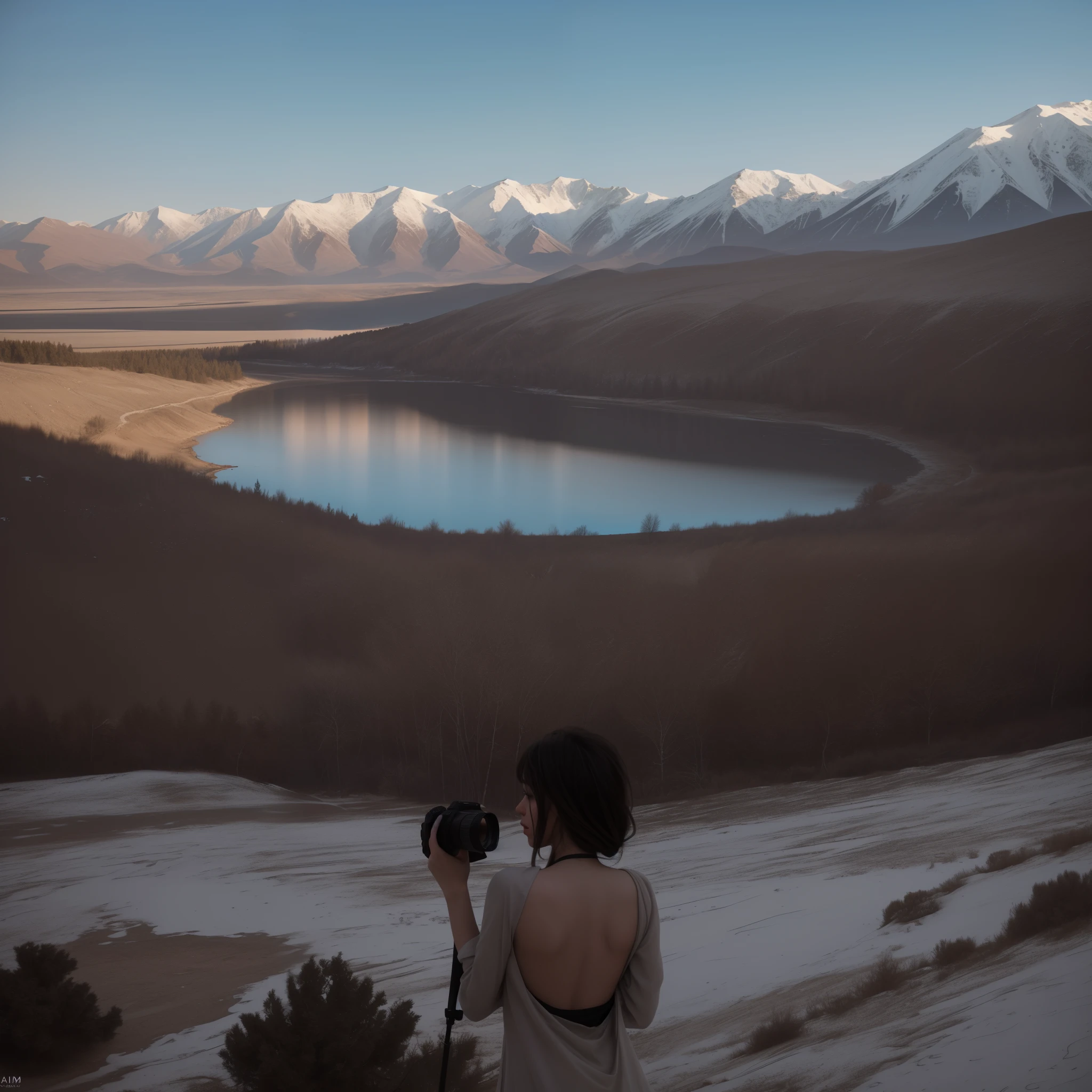Draw a group of photographic works with Xinjiang scenery as the theme,A total of ten,Retro style fused with film,Aims to showcase Xinjiang's magnificent scenery and free spirit,In the photo,The majestic Tianshan Snow Mountain,The tranquility of Sayram Lake,And the vast grasslands,They all became the protagonists of the screen,In particular,There are five photos with a little girl's back as the subject,She is standing on the top of the mountain,Or sit by the lake,Or with the flock,These backs not only add a lively element to the picture,It also means to set off at any time,The spirit of ,
I hope that through these photos,Conveys the natural beauty of Xinjiang and the of its people,Choose the back of the little girl as the subject,Because she symbolizes innocence,Hope and endless possibilities,Her back shuttles through the screen,Set against the magnificent scenery of Xinjiang,Together they form the soul of this group of works.,,,The lighting angle is front light,Backlight,侧Backlight,Tyndall Light,Shooting scenery with panoramic view,Medium shot,Close shot,close-ups, etc,Realistic Photography,Realistic style,Nice lighting,Shooting angle:超Wide Angle,Wide Angle,Medium telephoto, etc.,Camera model Fuji xt4.