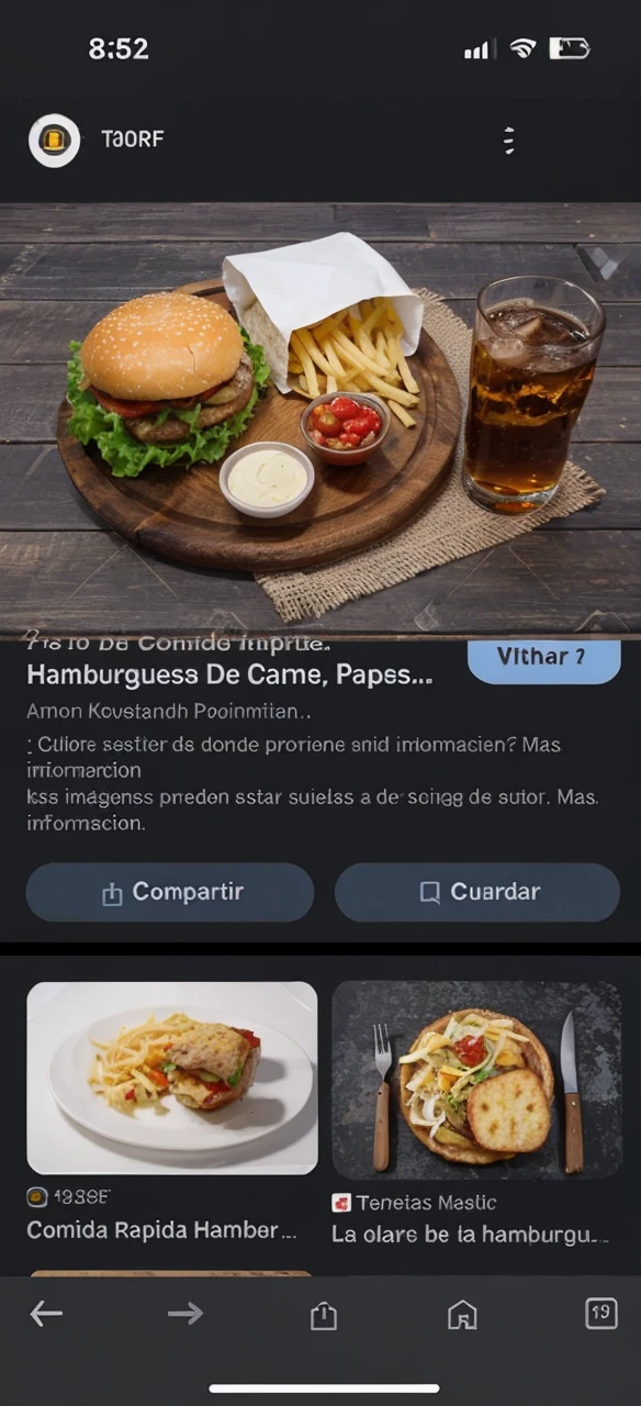 Potatoes with hamburger and fresh the best photo but don't show people