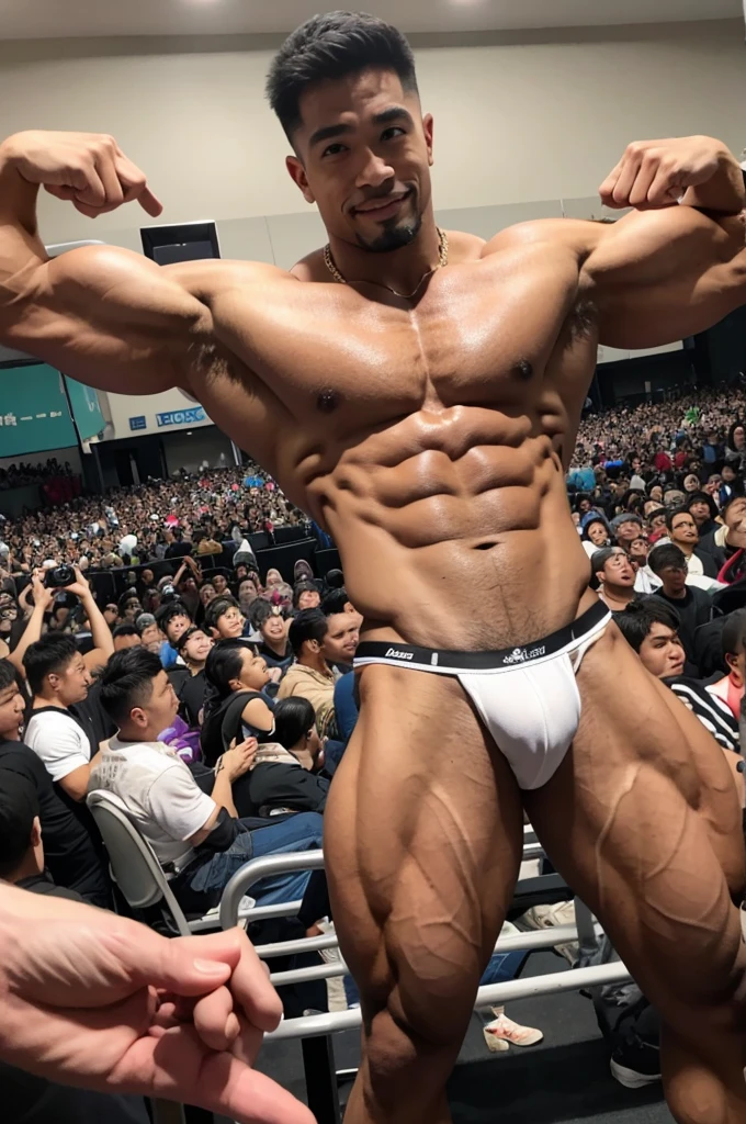 Bodybuilder、huge、Multiple people、Meeting、god