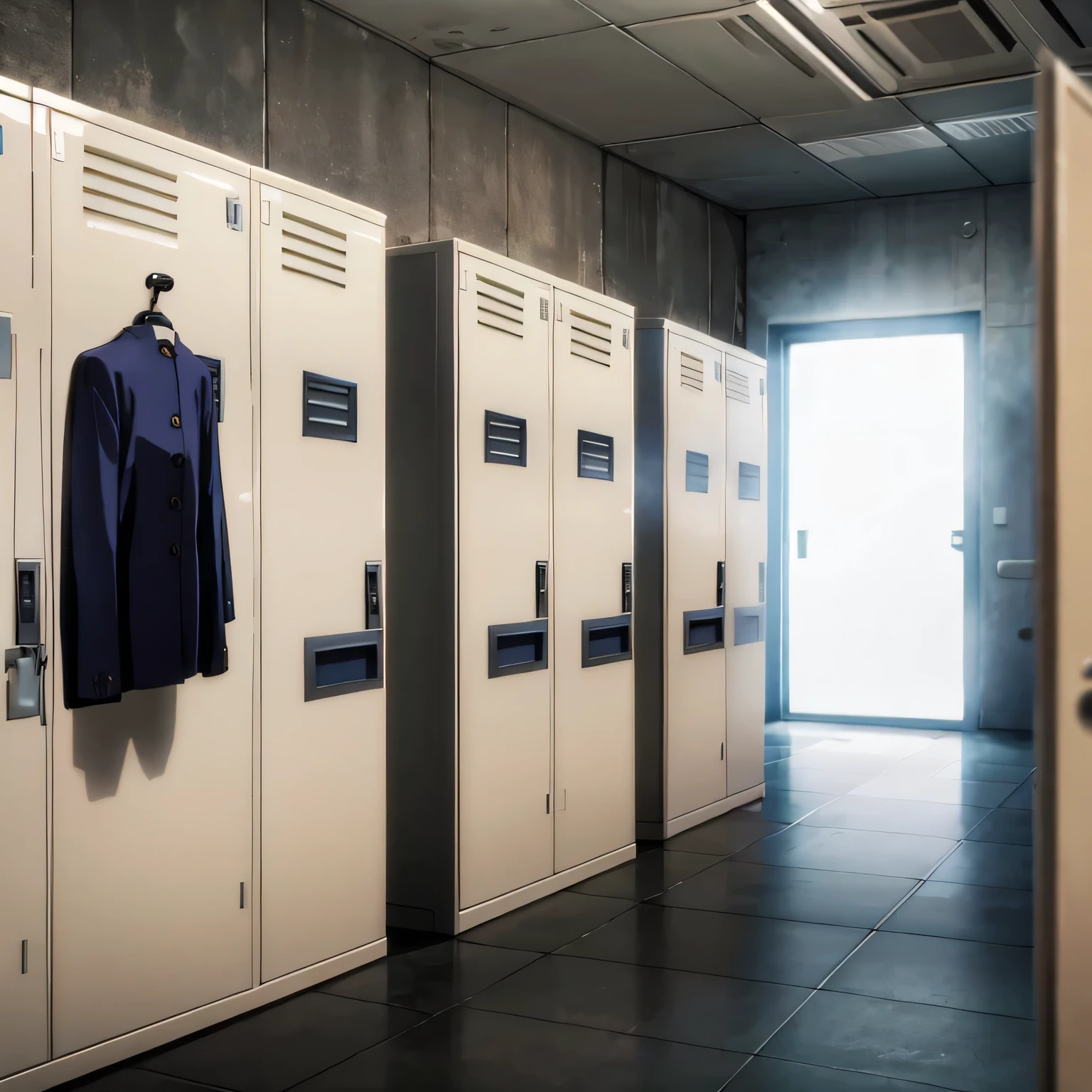 locker room