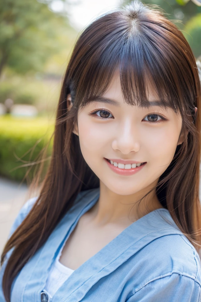 (One Girl), Very cute face, Great face and eyes, (Highly detailed eyes, Highly detailed face), Fresh, Very beautiful appearance, (Super realistic, High resolution), (highest quality:1.4), RAW Photos, (Realistic, Photorealistic:1.37), Professional photography , (see-through sailor suit:1.25) , (Cleavage:1.2) , Smile a little, (Look at me) , Portrait of a Girl , (Huge breasts:1.3) , (()) , (low ponytail hair) , (Nipples can be seen through the sailor suit:1.3) , (pussy juice:1.3) , (tilt your head slightly) , perfect nipples , ((nipples are pink)) , ((pink areola)) , (arms behind head:1.3) , (the man lick her nipple:1.4) , (cute face:1.2) , (young face:1.6)