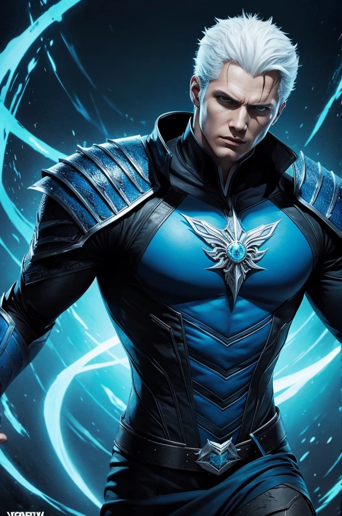 Vergil comic book style