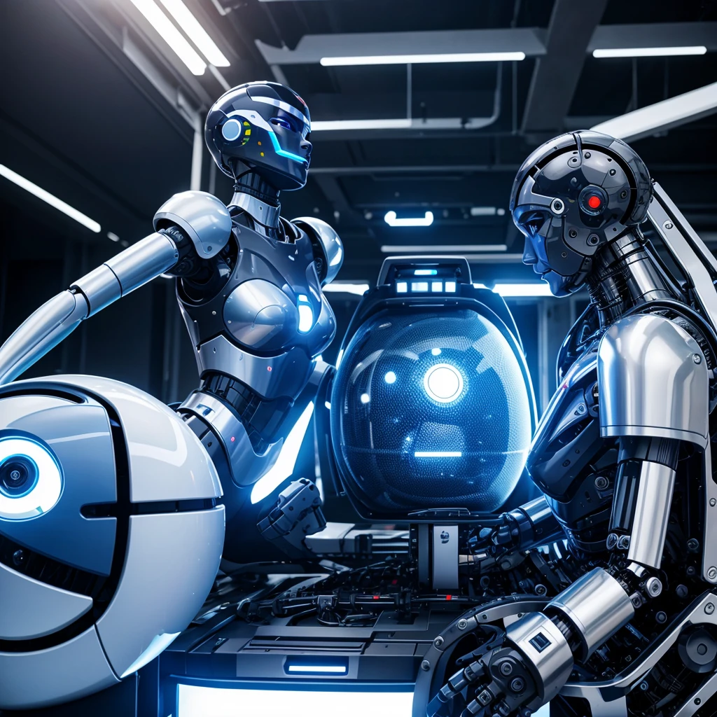 Ai robot vs human