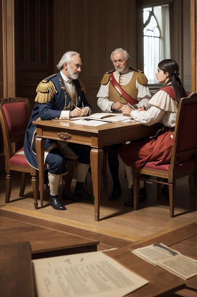 Create an image about the Treaty of Tordesillas