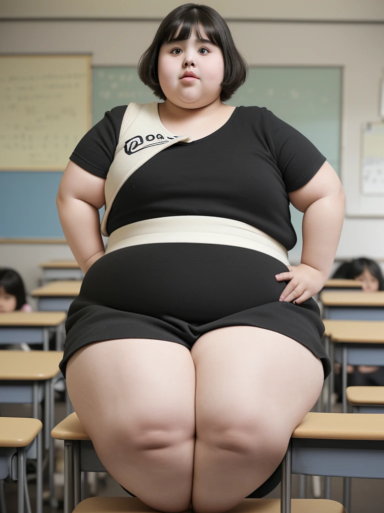 a fat 10 year old obese ,chubby overweight ,young fat girl in ,cute plump schoolkid,heavy set young girl,thick student,extremely obese young female student,very fat and heavy young girl,stout short haired girl in school,chubbychild in classroom,cute pudgy young student