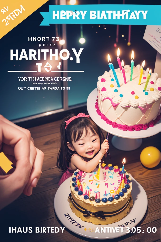 Generate birthday invitation 
