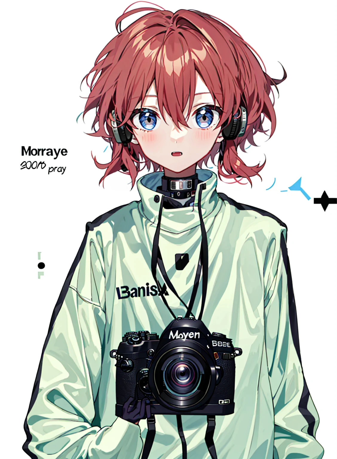 1 boy, 20 years old, have a camera,