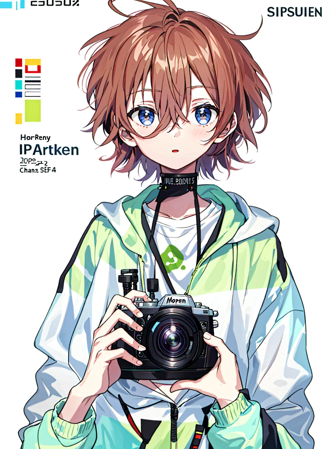 1 boy, 20 years old, have a camera,