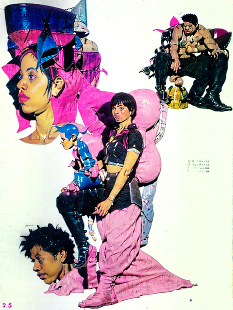 Detailed character sheet, Front view, Side view, Diagonal view, with a white returnground, show women, 30 years old, with short dark brown hair combed return, Wearing light pastelgoth clothing, Wearing tight leggings. The seat includes different angles, Front etc., return, and Side views, Model sheets and reference sheets, Full-body painting. Proportions are based on a 7.5 head scale.
