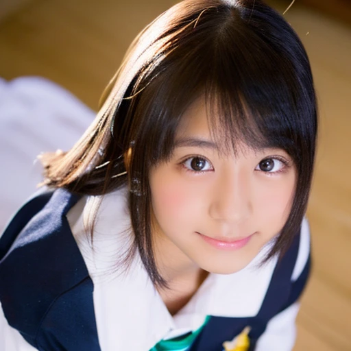 1 top quality girl Very cute beauty small, Bright Eyes Shine, Shine肌 18-year-old, Black Hair A clean and bright look, , and a cute Beautiful Bangs Big Breasts School high school Nude Erotica