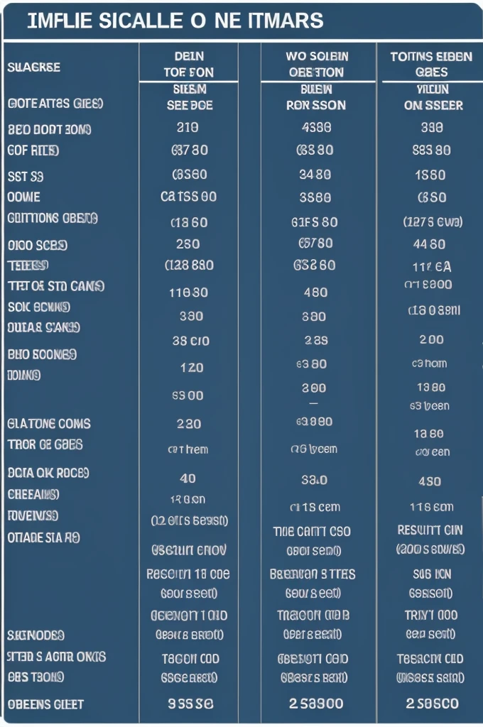 Simple Scaling Charts