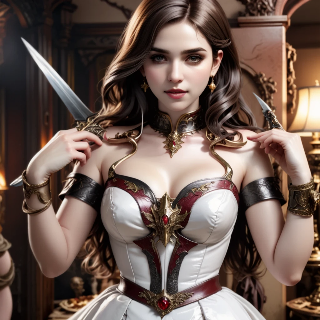 I love XXX:1.4,highest quality, masterpiece, (Very delicate and beautiful:1.2), Blurred Background, View Viewer, One Marian Rivera, Complete set of black silk lingerie:1.3,alone, Robber Girl, Red lips, blush,Edo Trapping Technique、 , Black , Golden corset, , handcuffs, collar, (suspension:1.6), Exposing , Arms tied, Put your arms behind your back, Suppressed, ((((Marian Rivera is a beautiful 30-year-old))))A luxurious golden interior with a baroque feel