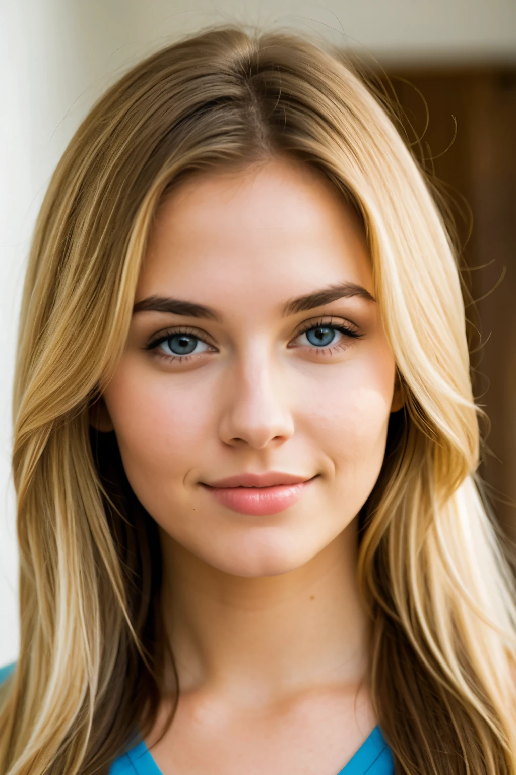 young woman, beautiful blonde