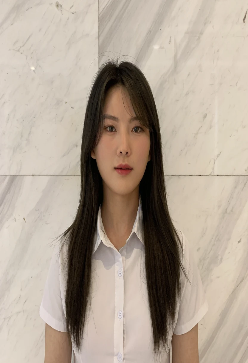 Best Quality, 8k, Masterpiece, (Portrait: 1.3), (photo realistic:1.4), (hyper realistic:1.4), Sharp Focus, looking at viewer, (smoother lighting:1.1), (increase cinematic lighting quality:0.9), realistic lighting, backlighting, light on face, ray trace, (brightening light:1.2), (Increase quality:1.4), sharp detail, (best quality real texture skin:1.4), finely detailed eyes, black_eyes, finely detailed face, 25 year old Korean woman
