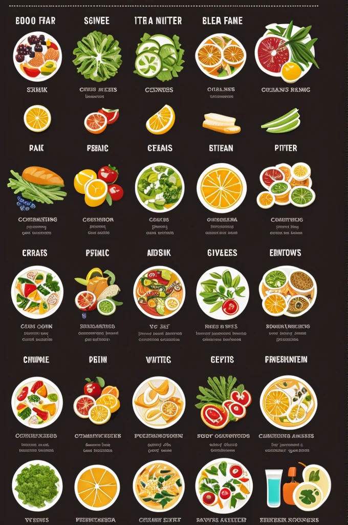 Create a food infographic