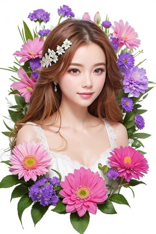 Draw a beautiful flower