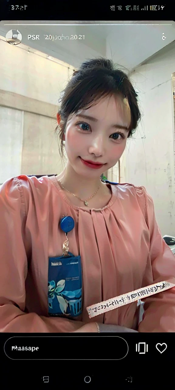 (masterpiece:1.3), (8K, Photorealsitic, Raw photography, Top image quality: 1.4), Japan high school girls、(Random hairstyles:1.2)、cleavage of the breast:1.2、Super Detail Face、Eye of Detail、double eyelid、Bring your chest together、sharp focus:1.2、prety woman:1.4、light brown hair、top-quality、masterpiece、超A high resolution、(Photorealsitic:1.4)、Highly detailed and professional lighting smile、Loose and light knitwear、Shoulder out、slender、serious facial expression、short-haired、Fatal position